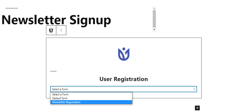 Social Sign up Page