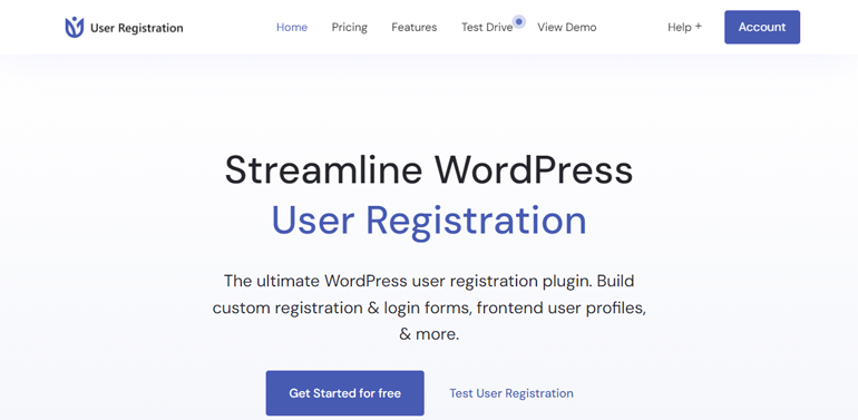 User Registration Plugin WordPress Select User Role at Registration