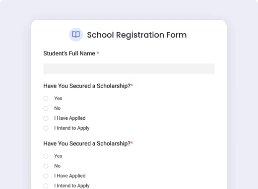 School Registration Form