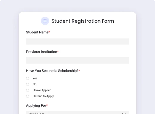 Student Registration Form