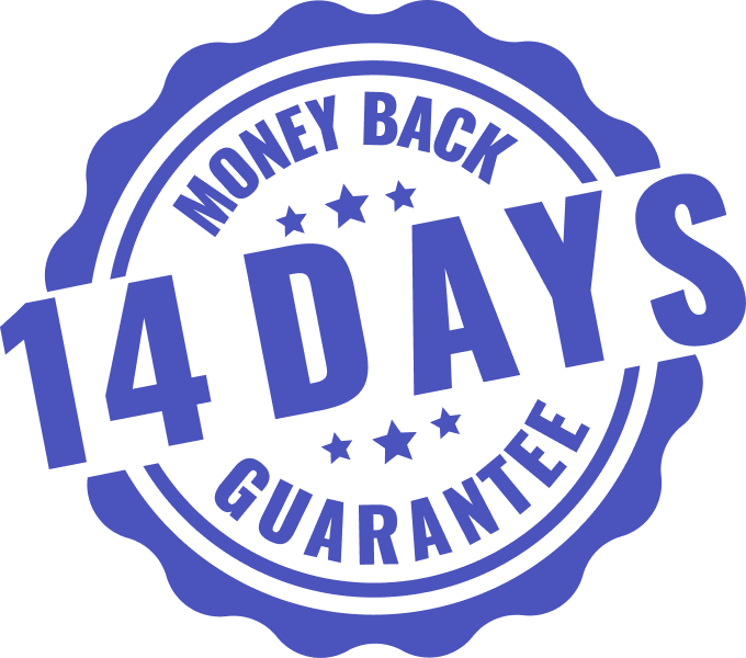 Free vs Pro 1 14days guarantee stamp